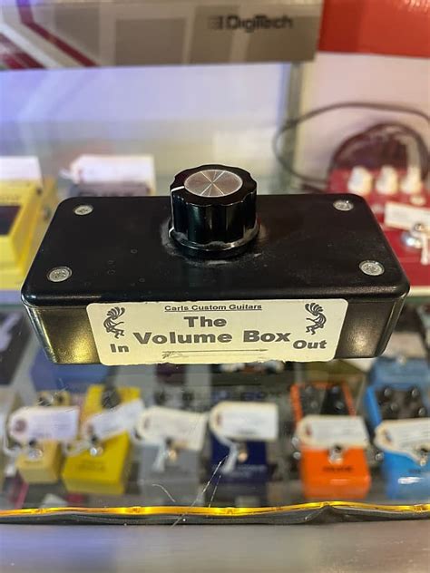 SOLD: Carl's Custom Guitars Volume Box 